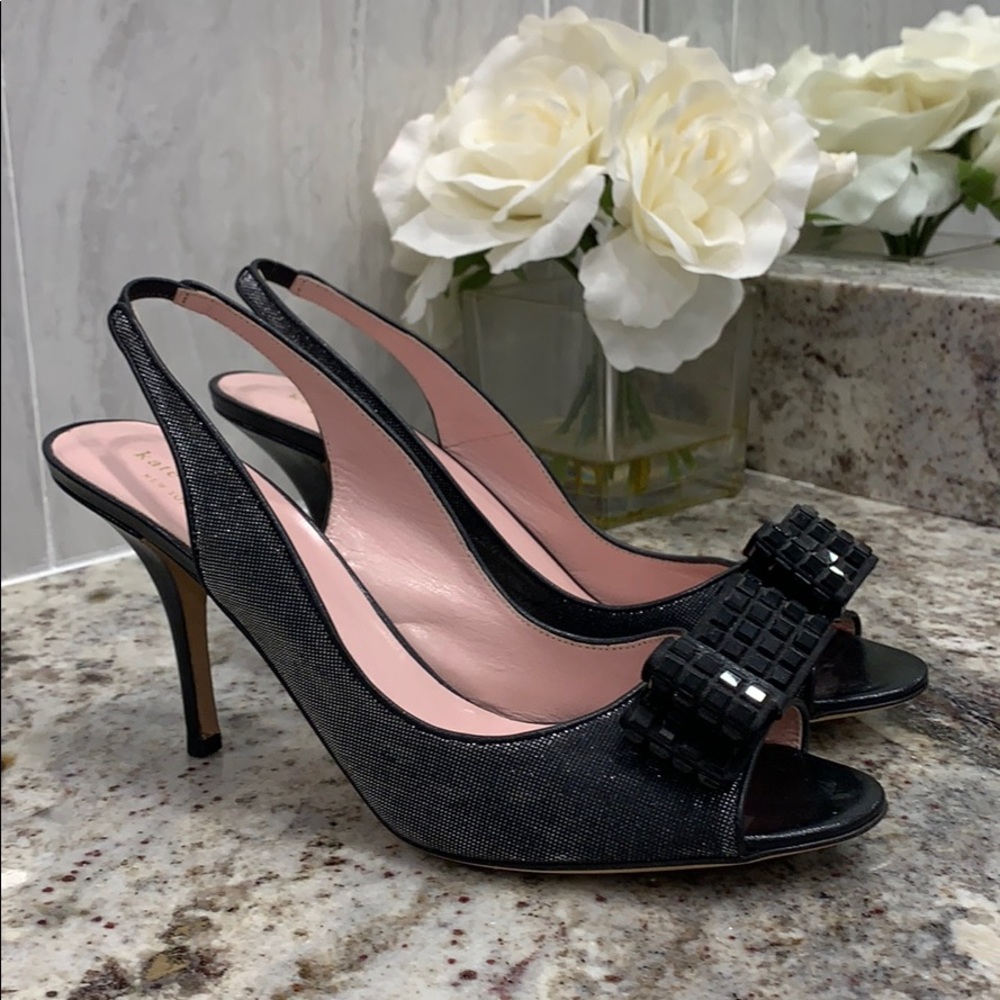 Kate Spade open toe sling back
